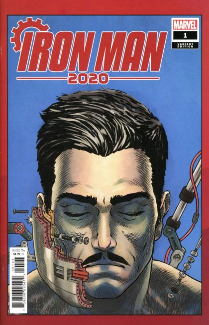 Iron Man 2020, Vol. 2  |  Issue#1I | Year:2020 | Series:  | Pub: Marvel Comics | Variant Superlog Heads Cover