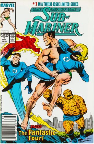 The Saga of the Sub-Mariner Rage and Remembrance |  Issue#7B | Year:1989 | Series: Sub-Mariner | Pub: Marvel Comics