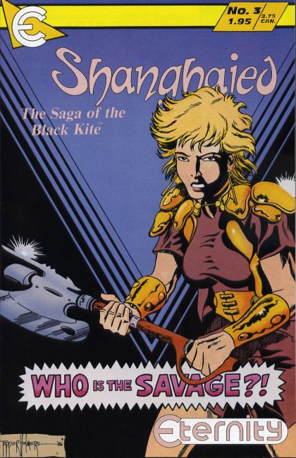 Shanghaied: The Saga of the Black Kite The Black Kite Sails Again! |  Issue#3 | Year:1987 | Series:  | Pub: Malibu Comics