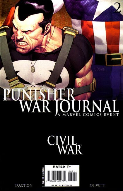 Punisher War Journal, Vol. 2 Civil War - How I Won The War, Part 2: Dead Soldiers |  Issue#2A | Year:2007 | Series: Punisher | Pub: Marvel Comics |