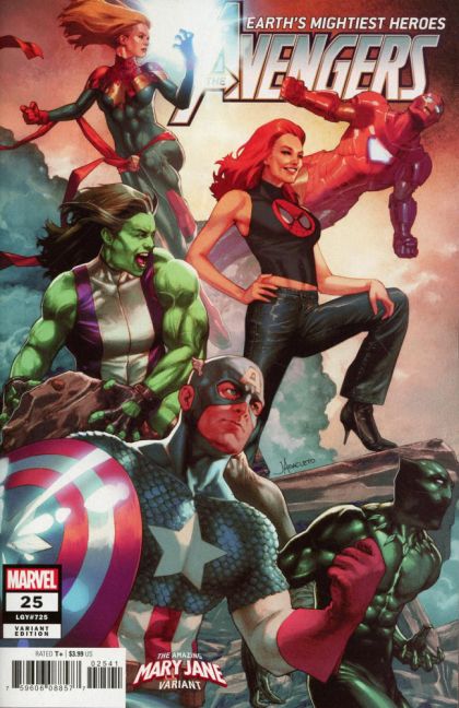 Avengers, Vol. 8 Part Four |  Issue#25D | Year:2019 | Series: Avengers | Pub: Marvel Comics