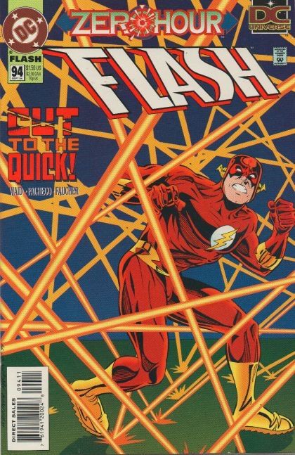 Flash, Vol. 2 Zero Hour - Reckless Youth, Just DO It! |  Issue#94A | Year:1994 | Series: Flash | Pub: DC Comics | Direct Edition