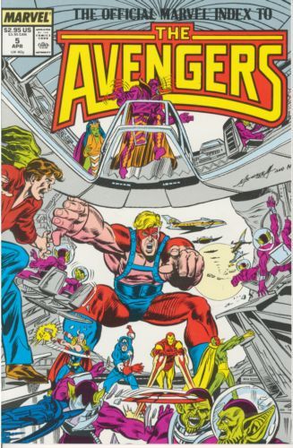 Official Marvel Index to the Avengers, Vol. 1  |  Issue#5 | Year:1987 | Series:  | Pub: Marvel Comics |