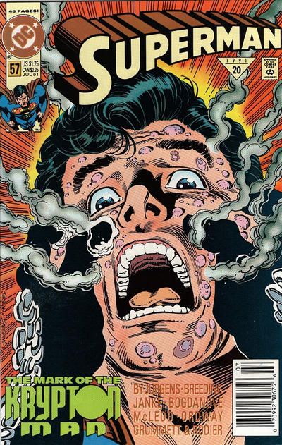 Superman, Vol. 2 Return of the Krypton Man |  Issue#57B | Year:1991 | Series: Superman |