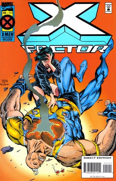 X-Factor, Vol. 1 Explosive Performance |  Issue#111B | Year:1995 | Series: X-Factor | Pub: Marvel Comics