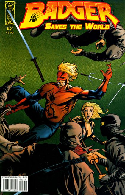 Badger Saves The World  |  Issue#2 | Year:2008 | Series:  | Pub: IDW Publishing