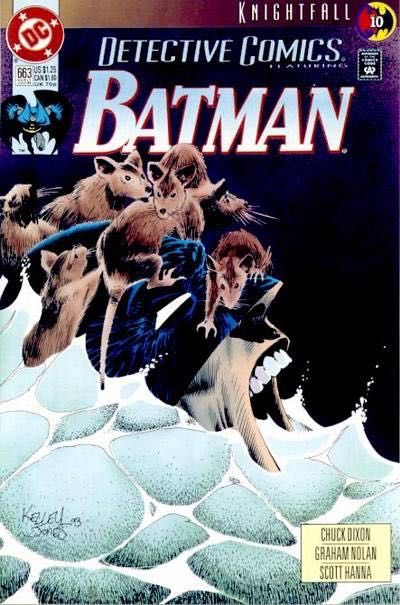 Detective Comics, Vol. 1 Knightfall - Part 10: No Rest For the Wicked |  Issue#663A | Year:1993 | Series: Detective Comics | Pub: DC Comics |
