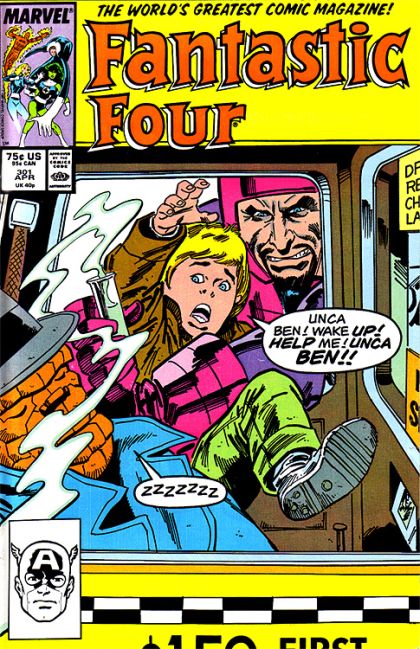 Fantastic Four, Vol. 1 Dark Dreams |  Issue#301A | Year:1987 | Series: Fantastic Four | Pub: Marvel Comics |