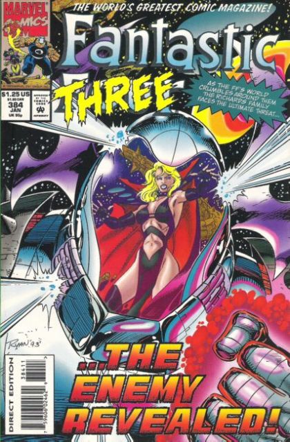 Fantastic Four, Vol. 1 My Enemy, My Son! |  Issue#384A | Year:1993 | Series: Fantastic Four | Pub: Marvel Comics
