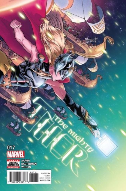 The Mighty Thor, Vol. 2 Asgard / Shi'ar War, When the Stars Threw Down Their Spears |  Issue#17 | Year:2017 | Series: Thor | Pub: Marvel Comics | Russell Dauterman Regular