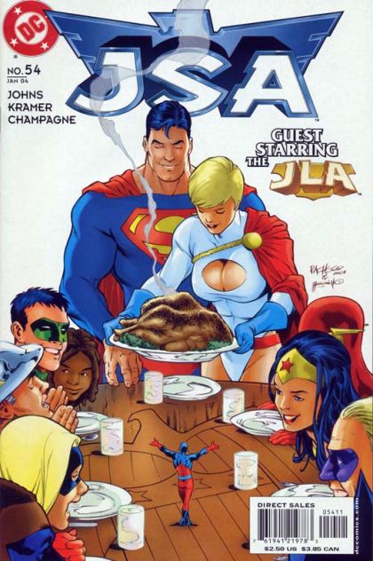 JSA Virtue, Vice and Pumpkin Pie |  Issue#54 | Year:2003 | Series: JSA | Pub: DC Comics
