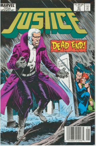 Justice (Marvel) Dead End! |  Issue#27 | Year:1988 | Series: New Universe | Pub: Marvel Comics |