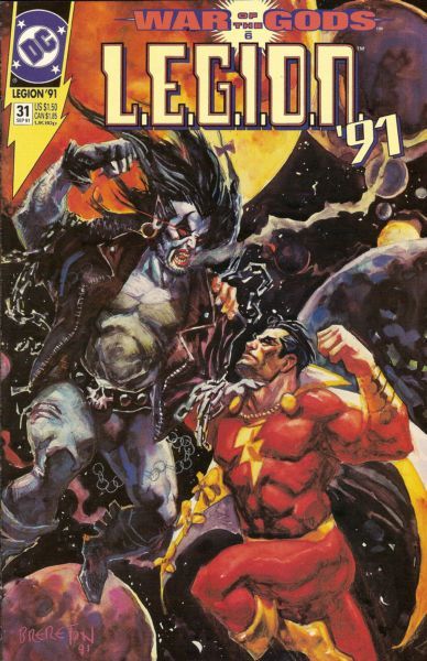 L.E.G.I.O.N. War of the Gods - Part 6: Where Dreams End |  Issue#31 | Year:1991 | Series: Legion of Super-Heroes |