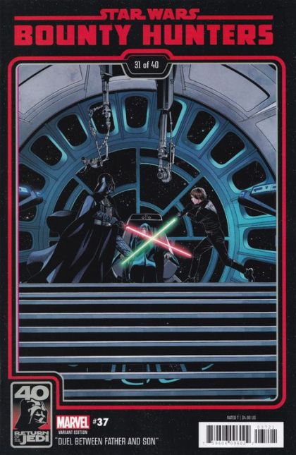 Star Wars: Bounty Hunters (Marvel Comics) Dark Droids  |  Issue#37B | Year:2023 | Series: Star Wars | Pub: Marvel Comics | Chris Sprouse Variant