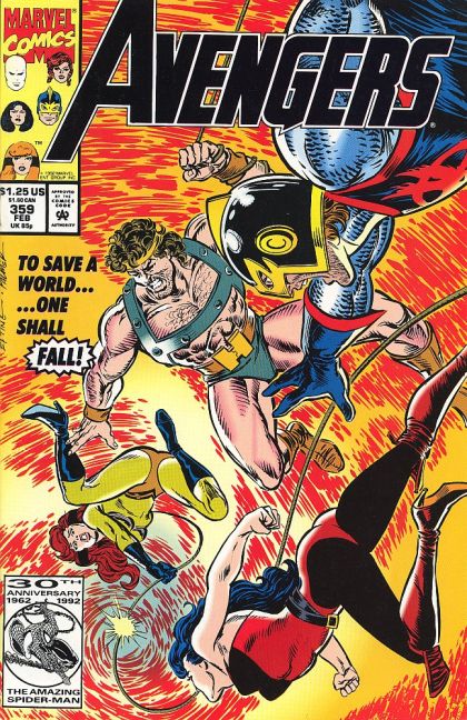 The Avengers, Vol. 1 Gift of the Gods |  Issue#359A | Year:1992 | Series: Avengers |