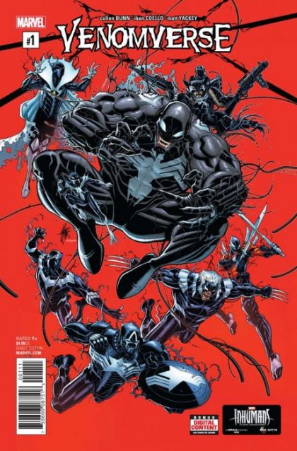 Venomverse Venomverse, Part 1 |  Issue#1A | Year:2017 | Series:  | Pub: Marvel Comics