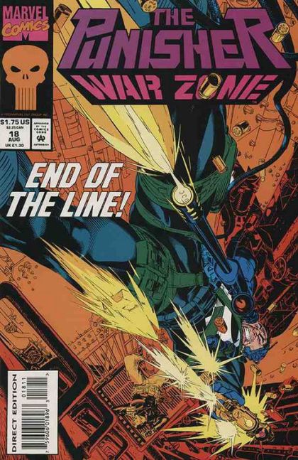 The Punisher: War Zone, Vol. 1 The Jericho Syndrome, Part 2 |  Issue#18A | Year:1993 | Series: Punisher |