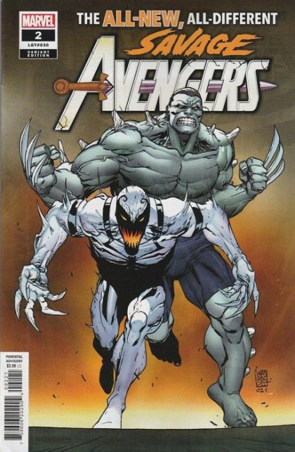 Savage Avengers, Vol. 2 Time is the Sharpest Edge |  Issue#2B | Year:2022 | Series:  | Pub: Marvel Comics | Giuseppe Camuncoli Teaser Cover