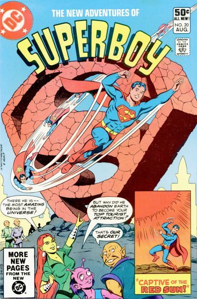 The New Adventures of Superboy The Planet That Kidnapped Superboy |  Issue#20A | Year:1981 | Series: Superman |