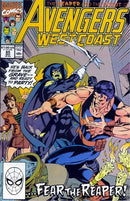 The West Coast Avengers, Vol. 2 The Reaper and the Robot, Part 1: "Whatsoever a Man Soweth..." |  Issue