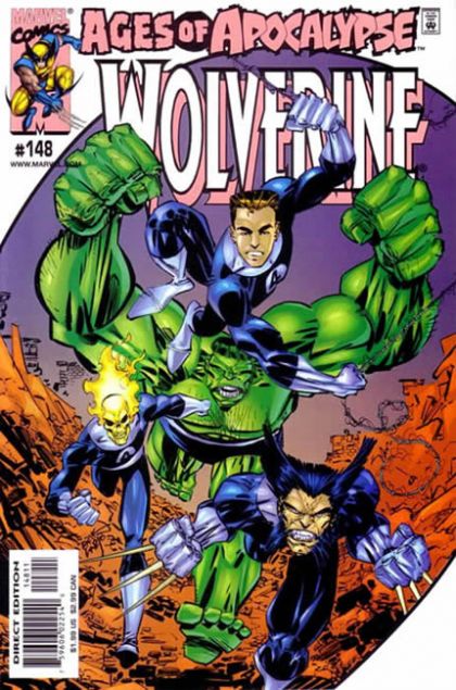 Wolverine, Vol. 2 Ages of Apocalypse - Part 3: Same As It Never Was |  Issue#148A | Year:2000 | Series: Wolverine | Pub: Marvel Comics