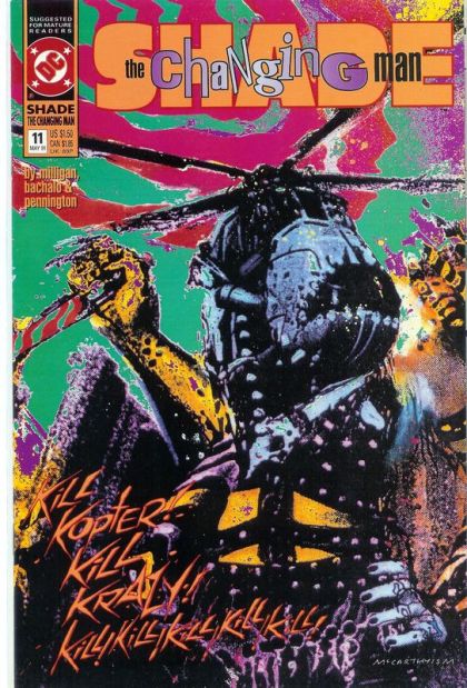 Shade the Changing Man, Vol. 2 Edge Of Vision, Part 1 |  Issue#11 | Year:1991 | Series: Shade the Changing Man | Pub: DC Comics