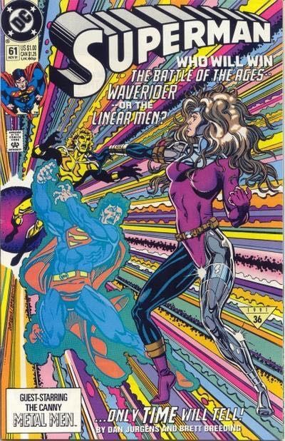 Superman, Vol. 2 Armageddon 2001 - Time And Time And Time Again |  Issue#61A | Year:1991 | Series: Superman | Pub: DC Comics