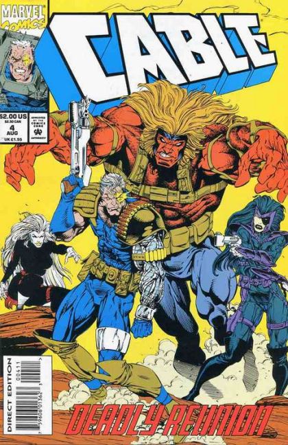 Cable, Vol. 1 A Leader Among Men |  Issue#4A | Year:1993 | Series:  | Pub: Marvel Comics |