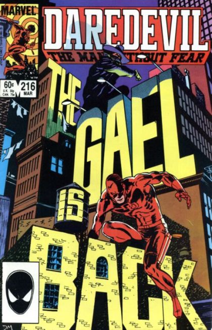 Daredevil, Vol. 1 The Second Secret |  Issue#216A | Year:1985 | Series: Daredevil | Pub: Marvel Comics
