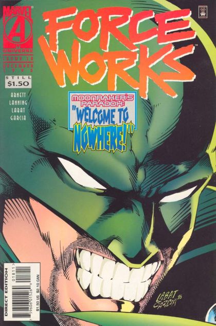 Force Works The Crossing, Welcome To Nowhere |  Issue#18 | Year:1995 | Series: Force Works | Pub: Marvel Comics