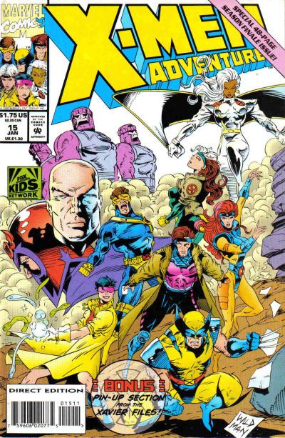 X-Men Adventures, Vol. 1 The Sleep Of Reason |  Issue#15A | Year:1993 | Series: X-Men | Pub: Marvel Comics