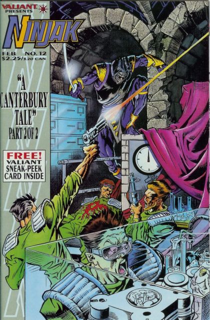 Ninjak, Vol. 1 Canterbury Tales, Part 2: The Knight's Tale |  Issue#12 | Year:1995 | Series: Ninjak | Pub: Valiant Entertainment