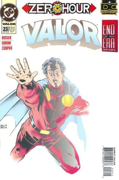 Valor (DC) End of an Era - Part 5: Infinite Valor |  Issue#23 | Year:1994 | Series: Legion of Super-Heroes | Pub: DC Comics