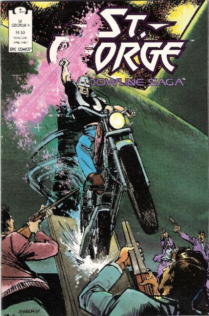 St. George Skinwalker |  Issue#6 | Year:1989 | Series: St. George | Pub: Marvel Comics |