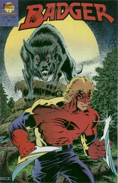 Badger, Vol. 1 Dire Wolf |  Issue#36 | Year:1988 | Series:  | Pub: First Comics