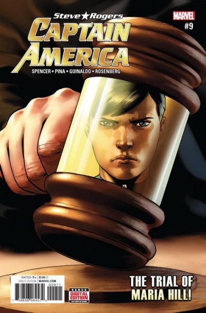 Captain America: Steve Rogers  |  Issue#9A | Year:2017 | Series:  | Pub: Marvel Comics | Regular Elizabeth Torque Cover