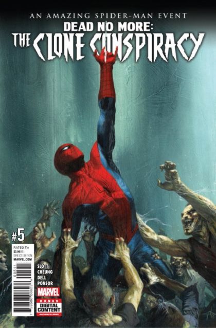 The Clone Conspiracy  |  Issue#5A | Year:2017 | Series:  | Pub: Marvel Comics | Regular Gabriele Dell Otto Cover