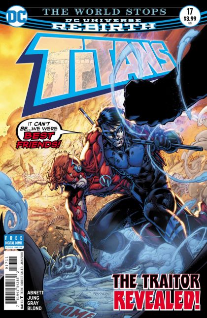 Titans, Vol. 3 The World Stops, The Fall Of Troy |  Issue#17A | Year:2017 | Series:  | Pub: DC Comics