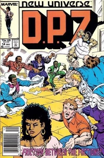 D.P.7 Cliques |  Issue#14B | Year:1987 | Series: New Universe |