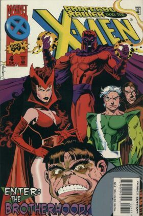 Professor Xavier and the X-Men Opportunities Missed |  Issue#4 | Year:1996 | Series: X-Men | Pub: Marvel Comics