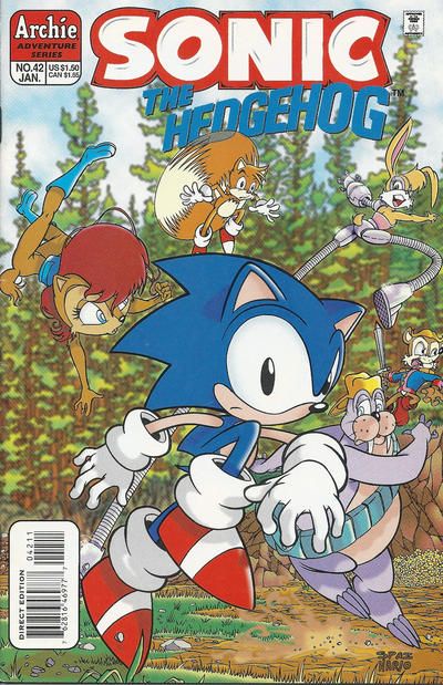 Sonic the Hedgehog, Vol. 2  |  Issue#42A | Year:1993 | Series: Sonic The Hedgehog | Pub: Archie Comic Publications