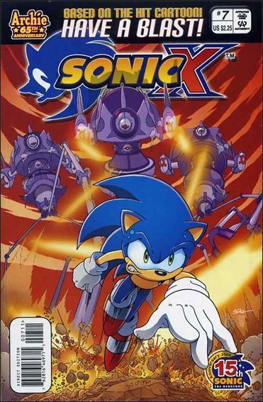Sonic X  |  Issue#7 | Year: | Series: Sonic The Hedgehog | Pub: Archie Comic Publications
