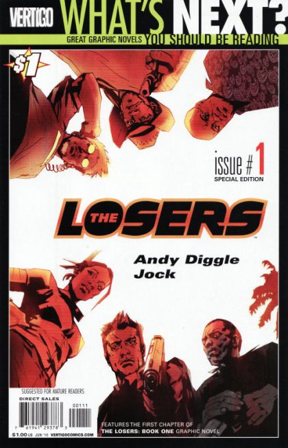 The Losers Dead Man's Hand |  Issue#1B | Year:2010 | Series: The Losers | Pub: DC Comics