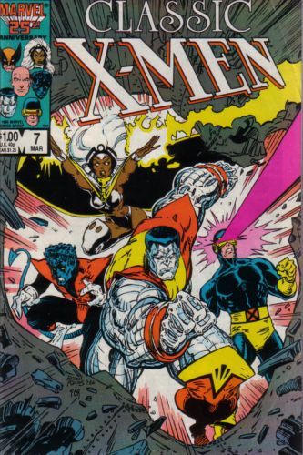 X-Men Classic Deathstar, Rising! / Out with the Old |  Issue#7 | Year:1986 | Series: X-Men | Pub: Marvel Comics