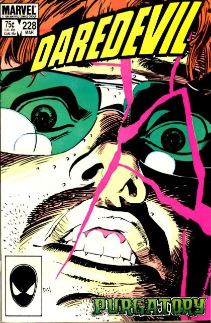 Daredevil, Vol. 1 Born Again, Part 2: Purgatory |  Issue#228A | Year:1986 | Series: Daredevil | Pub: Marvel Comics |