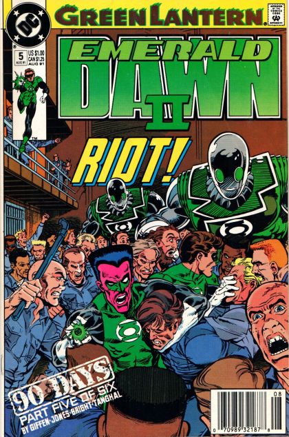 Green Lantern: Emerald Dawn II 90 Days, The Price of Power |  Issue#5B | Year:1991 | Series: Green Lantern | Pub: DC Comics