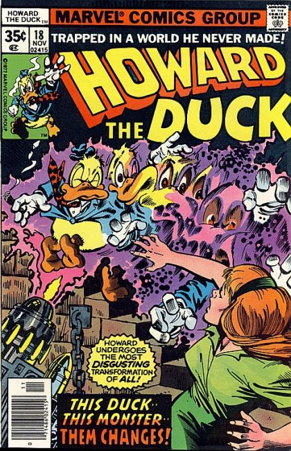 Howard the Duck, Vol. 1 Metamorphosis |  Issue#18A | Year:1977 | Series: Howard the Duck | Pub: Marvel Comics