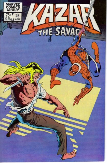 Ka-Zar, Vol. 3 The Dead Who Walk |  Issue#25 | Year:1983 | Series: Ka-Zar | Pub: Marvel Comics