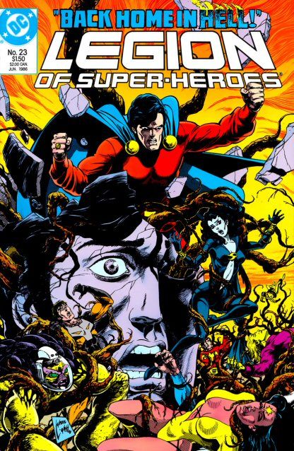 Legion of Super-Heroes, Vol. 3 Back Home in Hell |  Issue#23 | Year:1986 | Series: Legion of Super-Heroes |