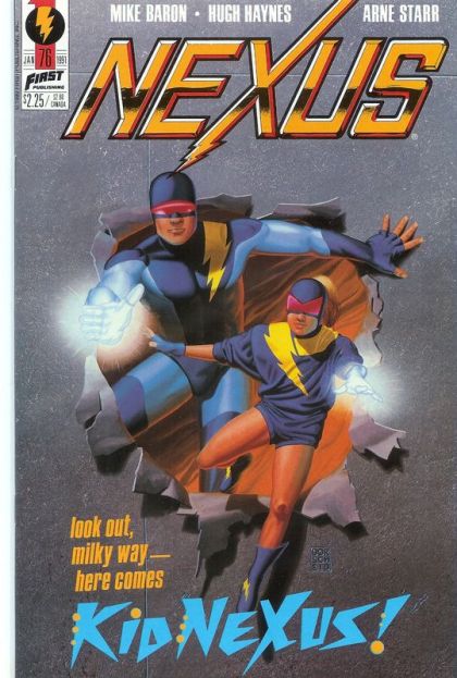 Nexus, Vol. 2 Four Strikes, You're Out |  Issue#76 | Year:1991 | Series: Nexus | Pub: First Comics